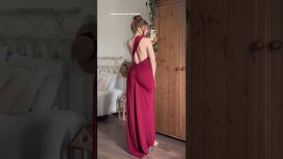 собираю образ «Красотка»💔😳|платье обзор секондхенд fashion девушка платье образ макияж